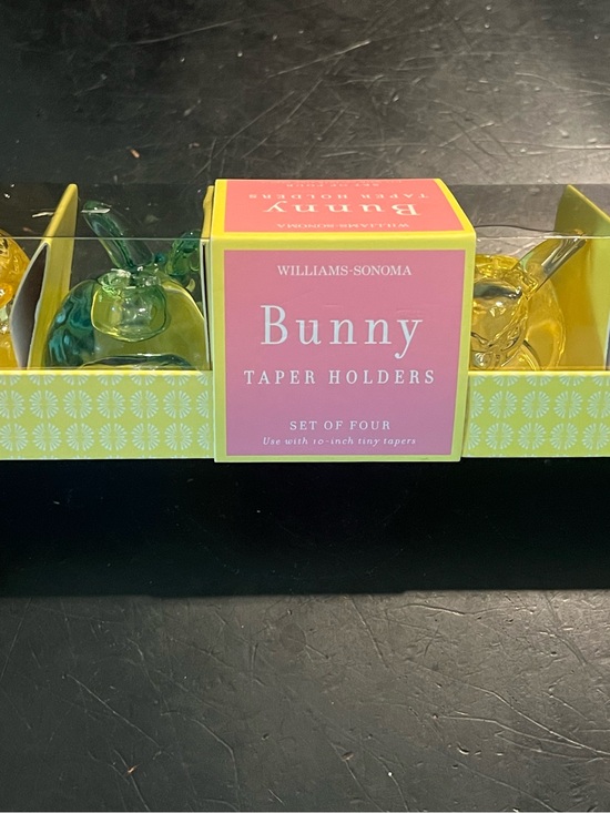 Williams Sonoma Other - Williams Sonoma bunny taper holders